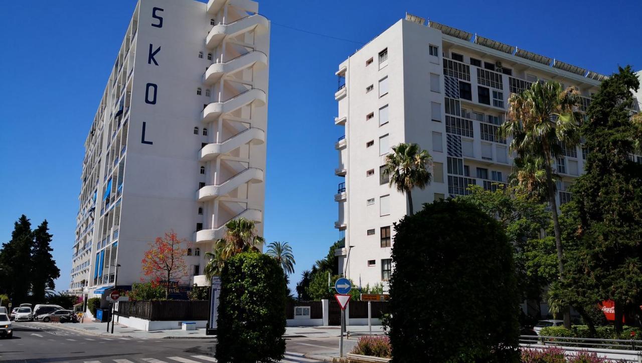 Skol 420C Fantastico 1 Dormitorio Primera Linea De Playa Marbella Zewnętrze zdjęcie