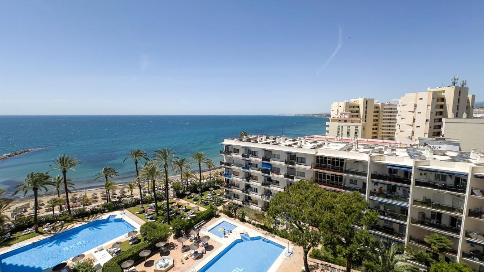 Skol 420C Fantastico 1 Dormitorio Primera Linea De Playa Marbella Zewnętrze zdjęcie